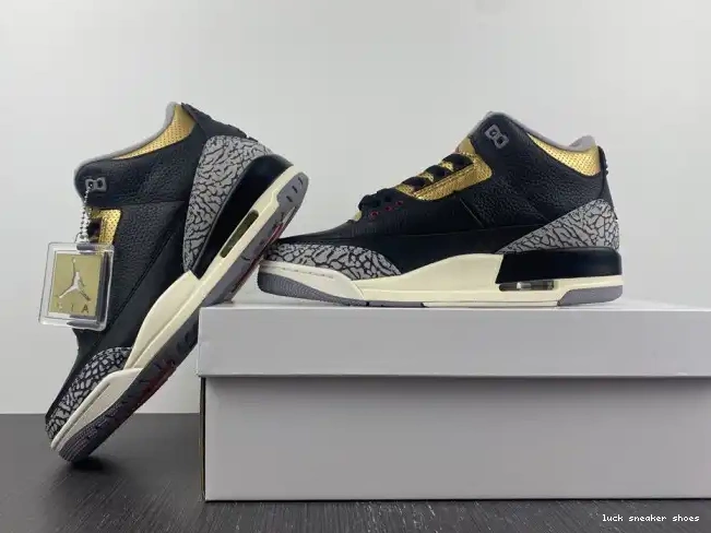 Reps LUCY WMNS Black Jordan CK9246-067 Gold 3 Air 0501